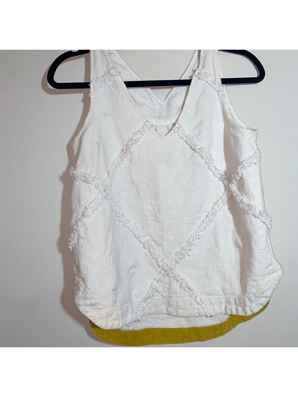 Anthropologie Crosshatched Tank Top! - Picture 2 of 8